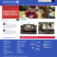 Richard Taunton Sixth Form College, powered by Cosmos®